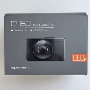 APEMAN C450 Dash Camera Cam 1080p 3" LCD Screen BRAND NEW IN BOX
